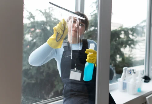 Nettoyage de vitres intérieures et extérieures à Haut-Mauco